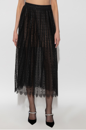 Self-Portrait Lace skirt