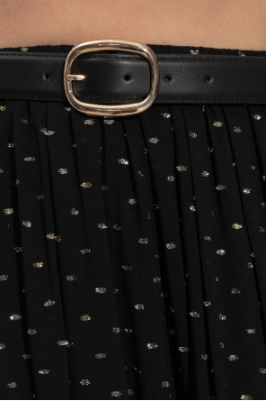 Self-Portrait Falda con hilo de lurex