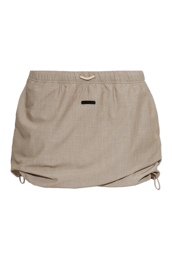 Short skirt with side drawstrings od Fear Of God Essentials