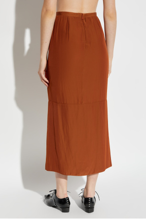 Lanvin Falda larga con aberturas