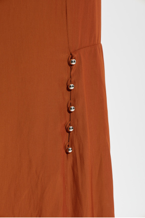 Lanvin Falda larga con aberturas