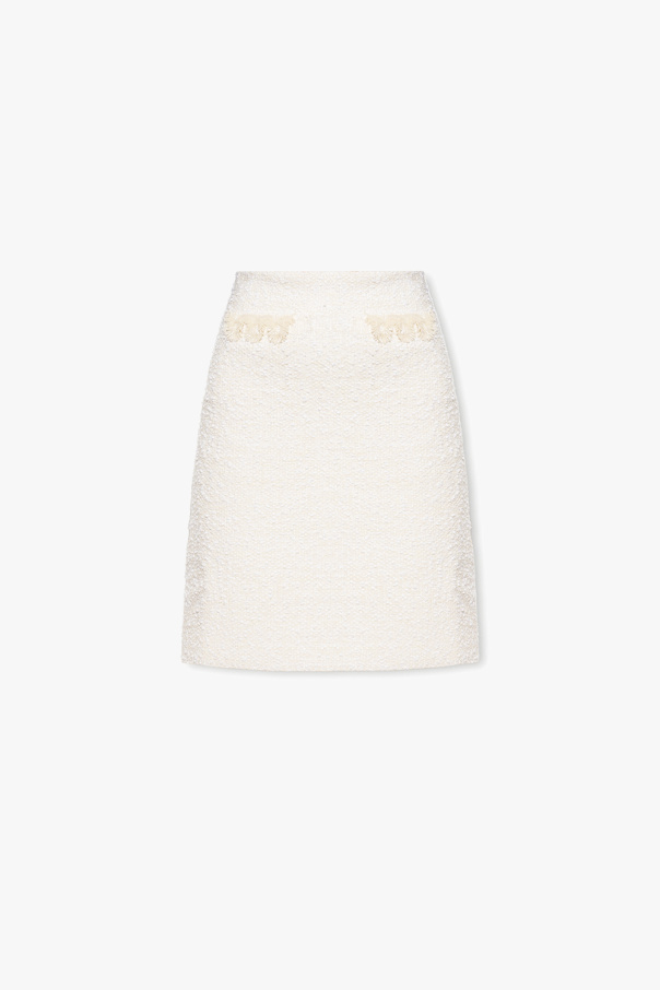 Tweedowa spódnica od Lanvin