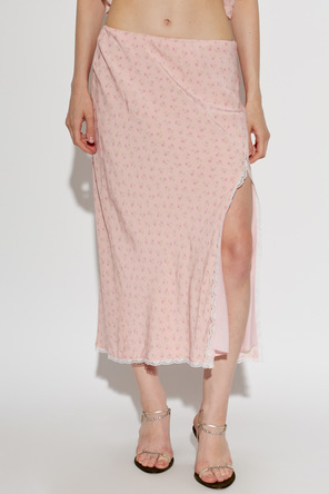 LoveShackFancy Langer Rock „Silvia“