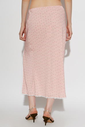 LoveShackFancy Langer Rock „Silvia“