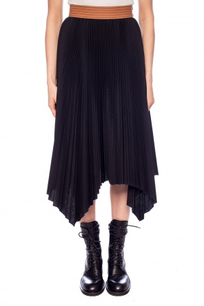 Loewe Pleated skirt with belt