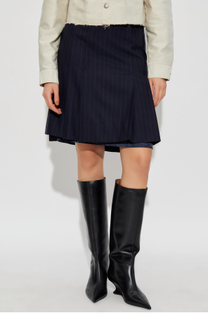 Maison Margiela Skirt with stripe pattern