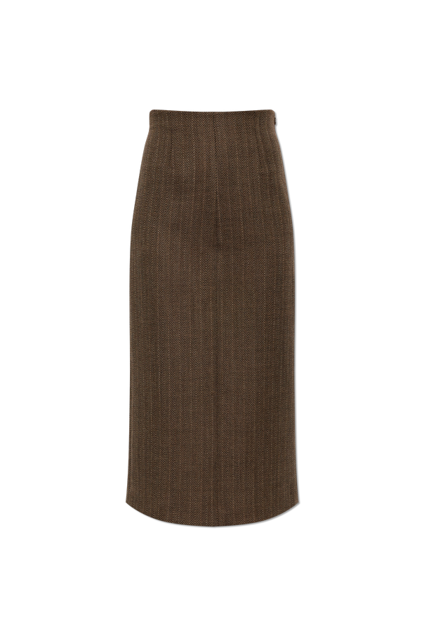 Virgin Wool Skirt od Maison Margiela