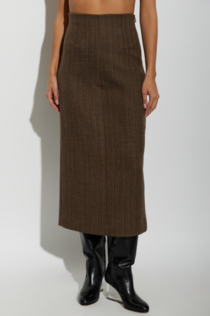 Maison Margiela Sukně z panenské vlny