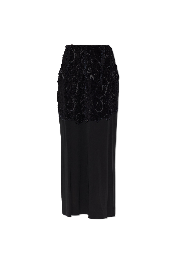 Skirt with decorative embroidery od Maison Margiela