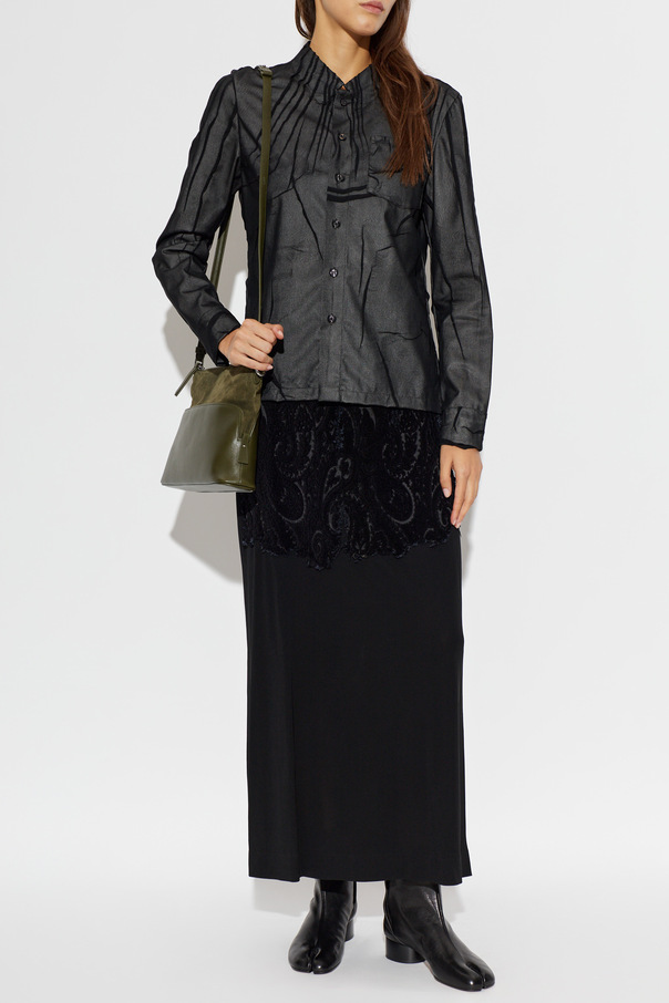 Maison Margiela Skirt with decorative embroidery