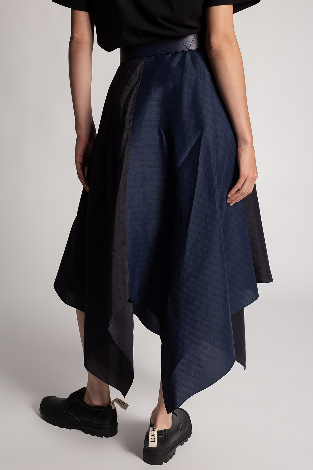 loewe mink Asymmetrical skirt