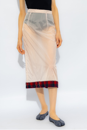 Maison Margiela MAISON MARGIELA SKIRT IN CONTRASTING FABRICS