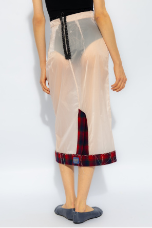 Maison Margiela Skirt in contrasting fabrics