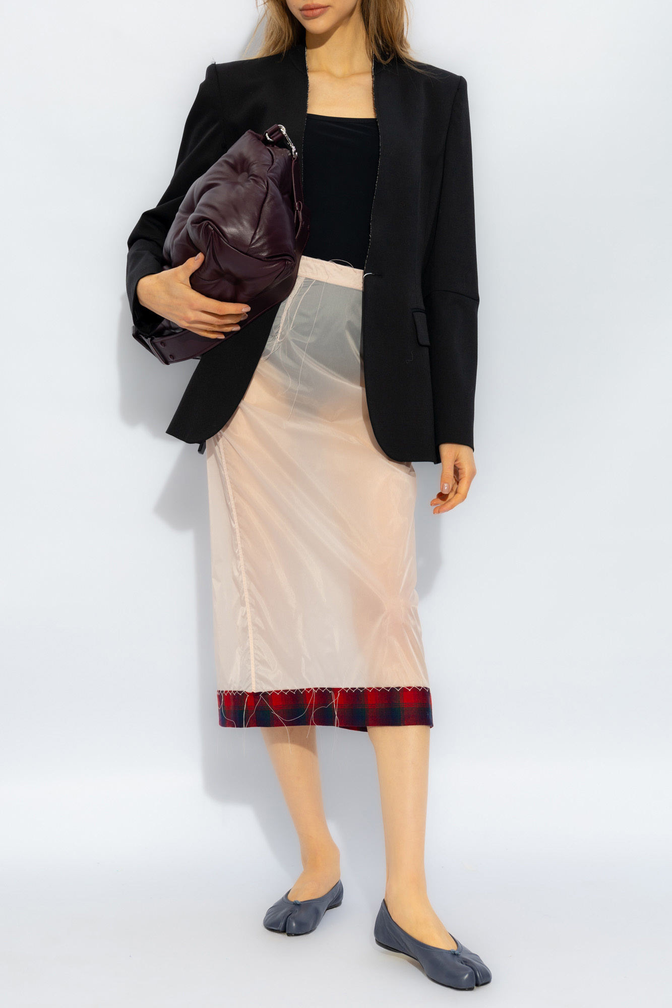 Maison Margiela Skirt in contrasting fabrics