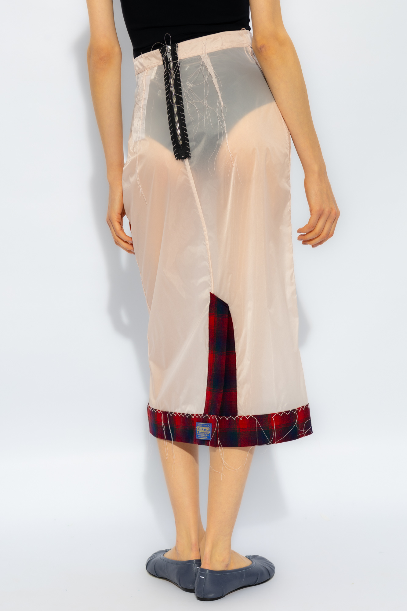 Maison Margiela Skirt in contrasting fabrics