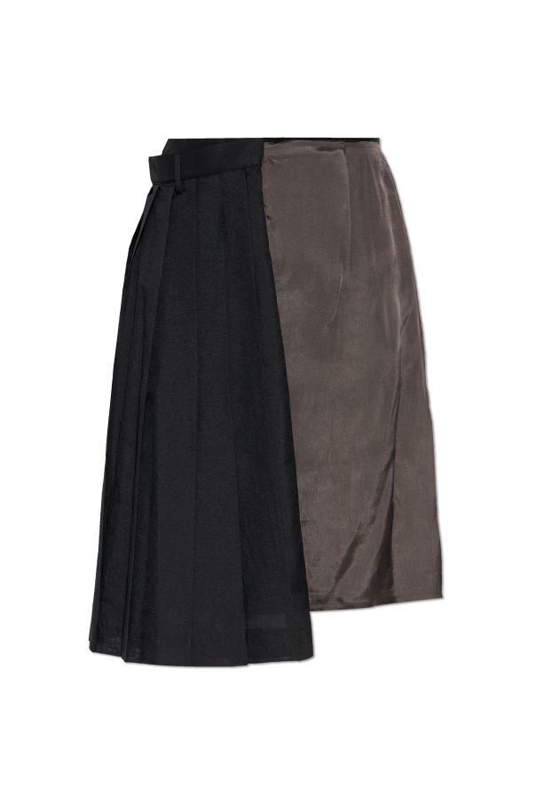 Skirt made of combined fabrics od Maison Margiela