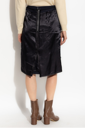Maison Margiela Falda con acabado sin rematar