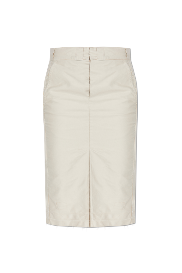 Cotton skirt with `vintage` effect od Maison Margiela