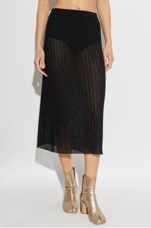 Maison Margiela Falda transparente