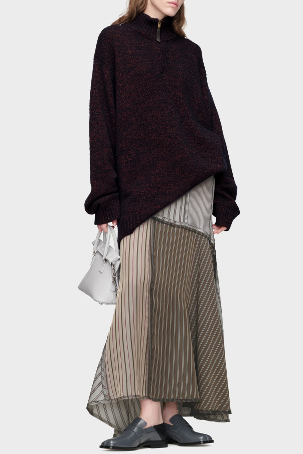 Maison Margiela Falda con acabado sin rematar