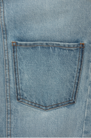 MM6 Maison Margiela Denim skirt with slit
