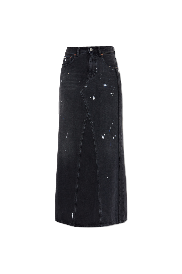 Skirt with paint stain effect od MM6 Maison Margiela