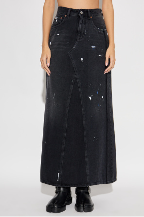 MM6 Maison Margiela Skirt with paint splatter effect