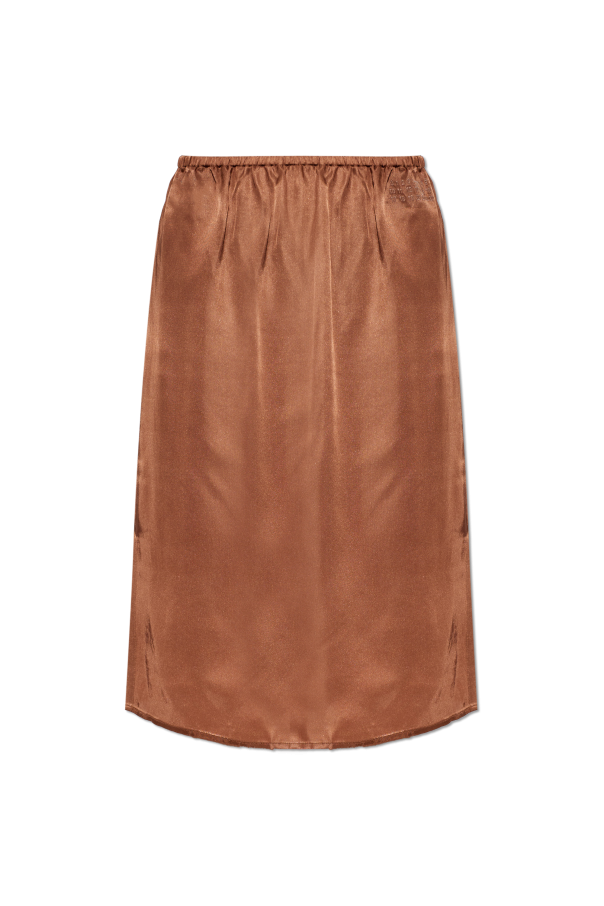 Skirt with embroidered logo od MM6 Maison Margiela