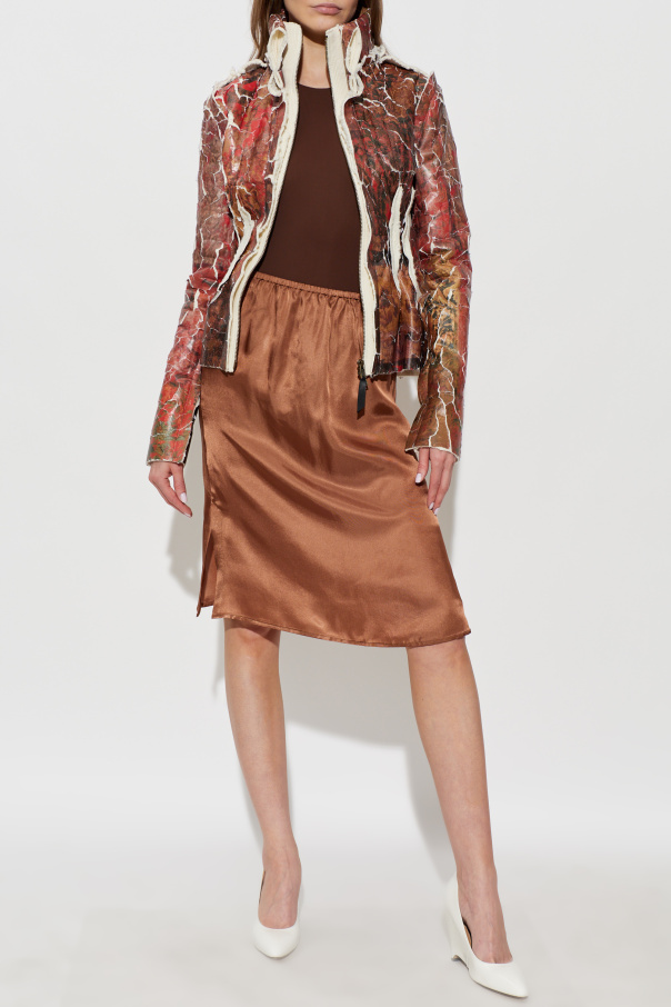 MM6 Maison Margiela Skirt with embroidered logo