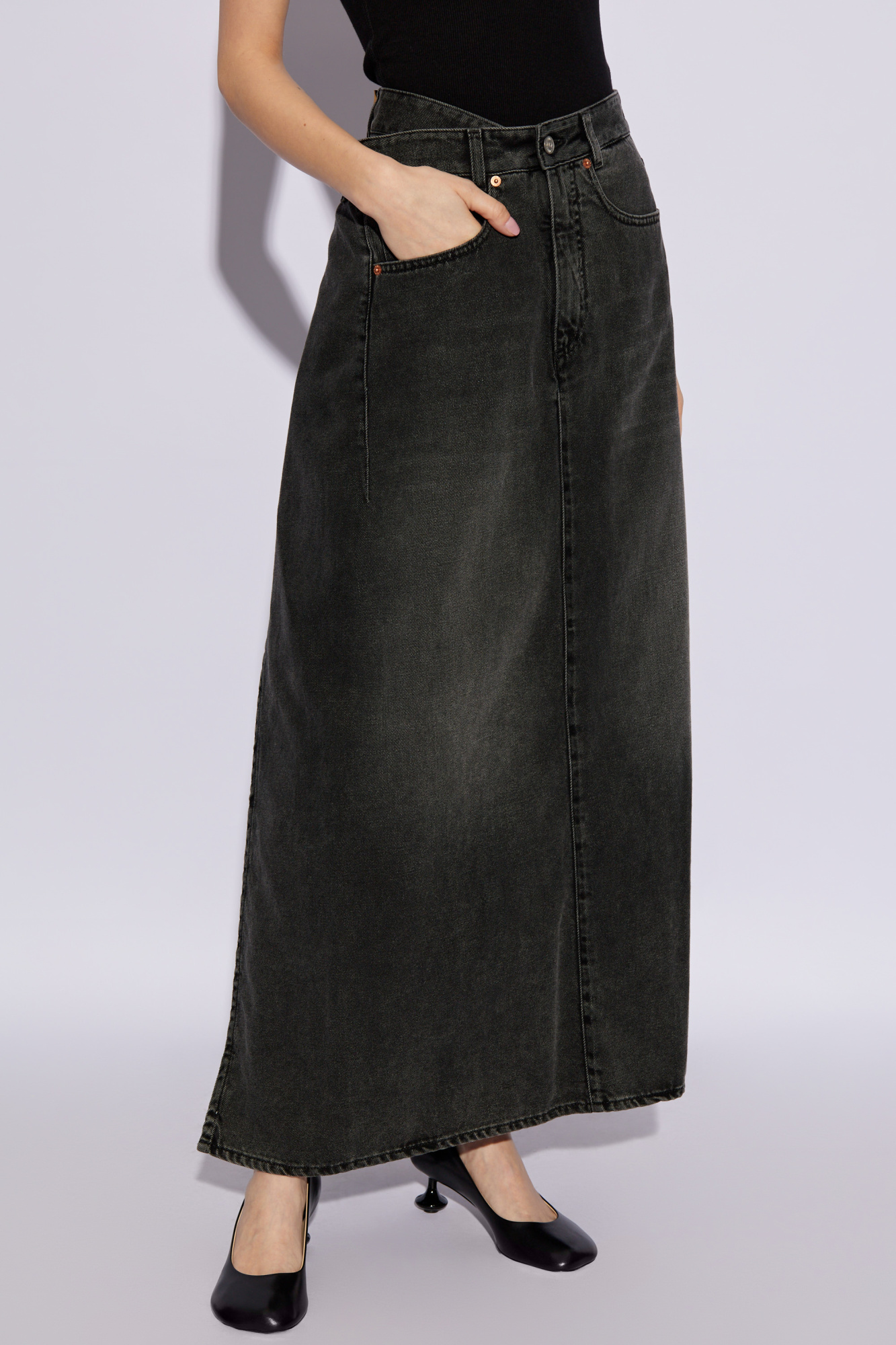 Versatility - perfect for both formal and casual ensembles Denim Skirt