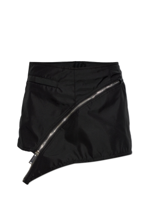 Short asymmetric skirt
