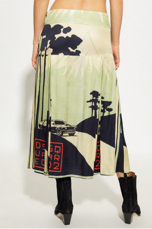 Dsquared2 Printed skirt