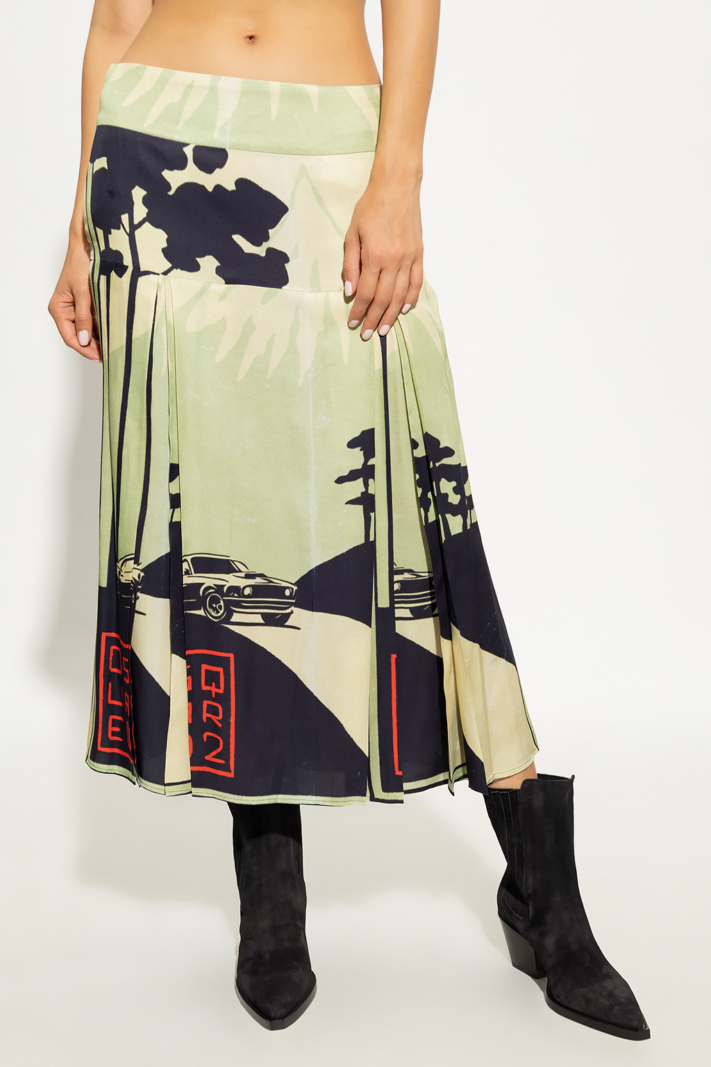 Dsquared2 Printed skirt