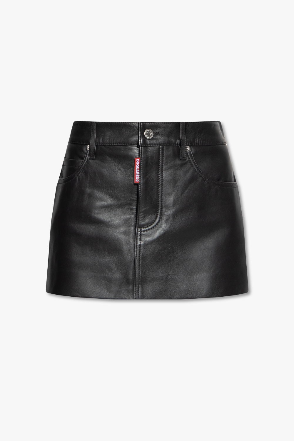 Dsquared2 Leather skirt