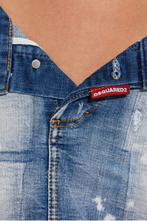 Dsquared2 Spódnica jeansowa z logo