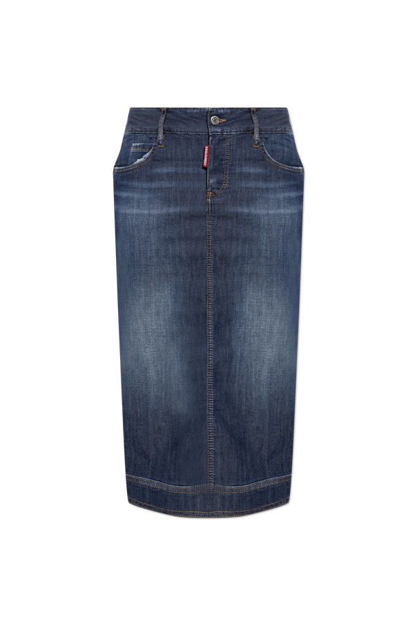 Denim skirt with pockets od Dsquared2