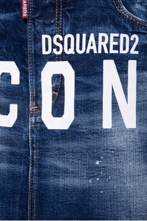 Dsquared2 Jeansowa spódnica z logo