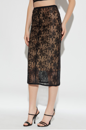 Self-Portrait Lace skirt