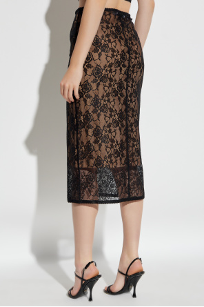 Self-Portrait Lace skirt