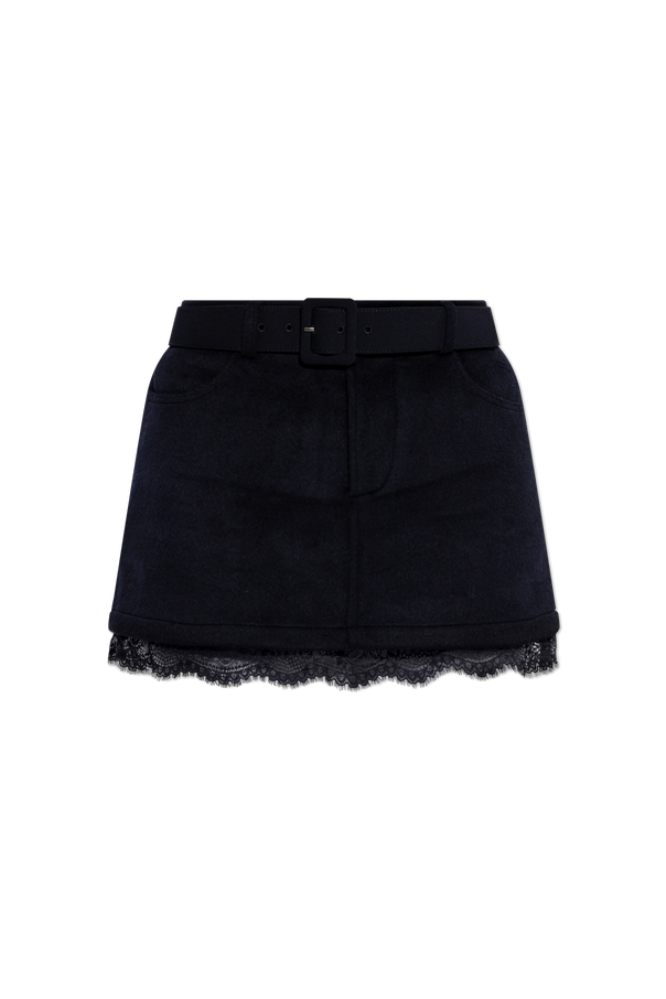 Belted Skort od Self-Portrait