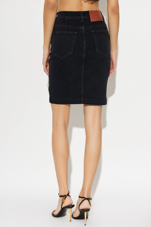 Balmain Džínová sukně