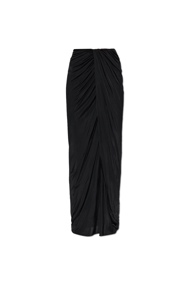 Long skirt with draping od Balmain