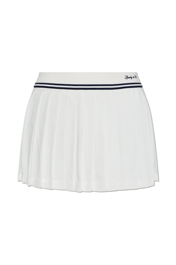 Pleated skirt from the 