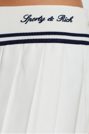 Sporty & Rich Pleated skirt from the "Beverly Hills Tennis" collection