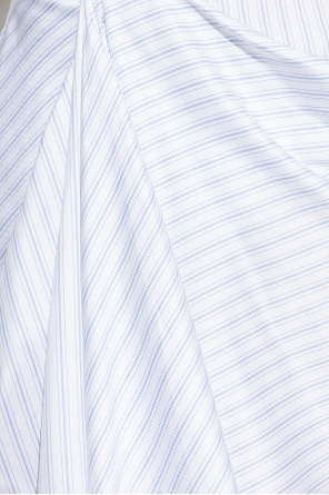 JW Anderson Asymmetric skirt with stripe pattern