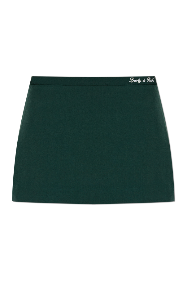 Mini skirt from the ‘Signature Logo Brighton’ collection od Sporty & Rich