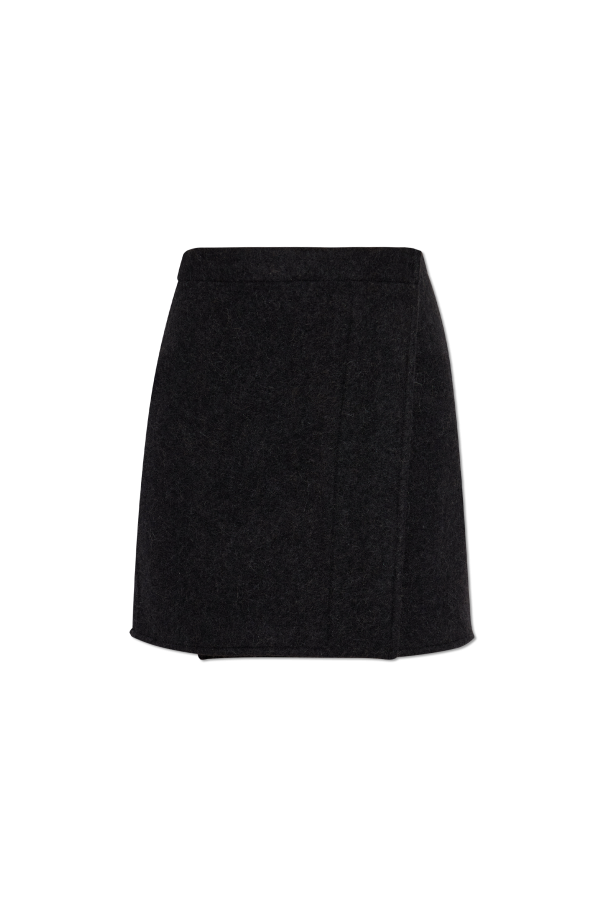 Short skirt with wrap fastening od Lemaire
