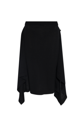 Skirt with decorative fastening od Lemaire