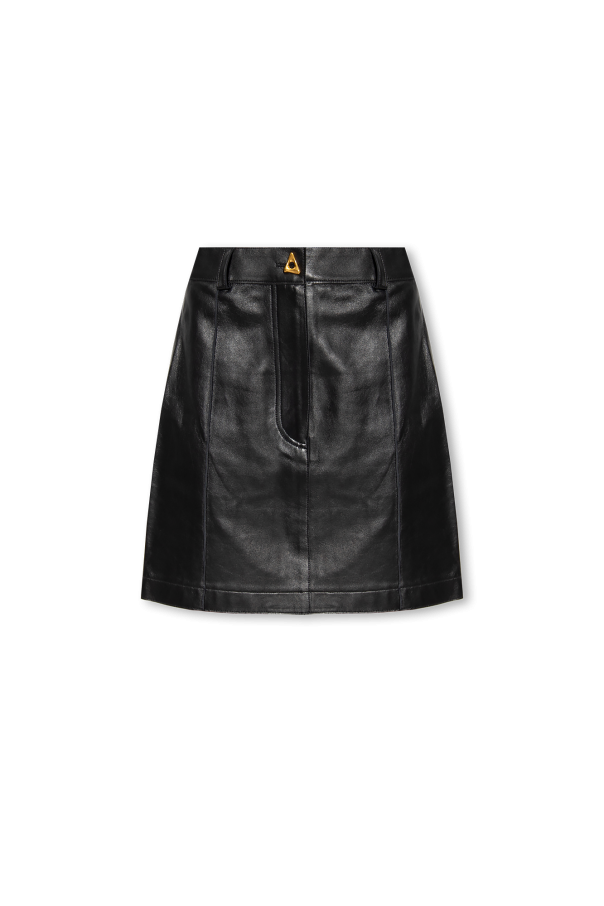 Aeron ‘Rudens’ leather skirt