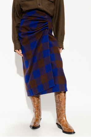 Lemaire Wool skirt